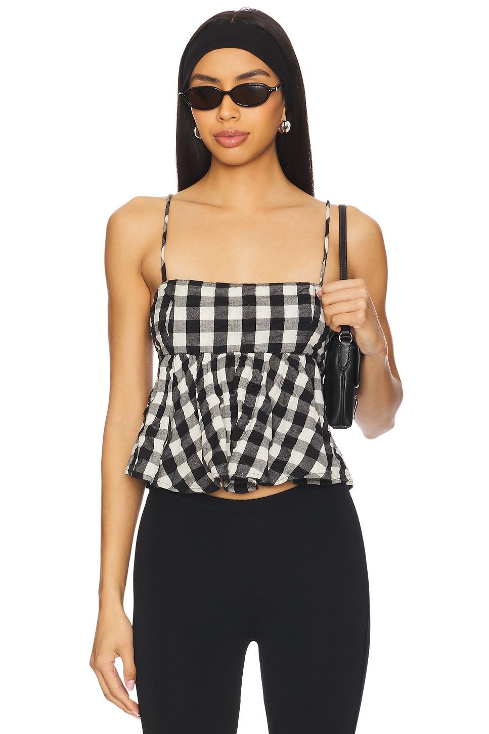 mia plaid tank