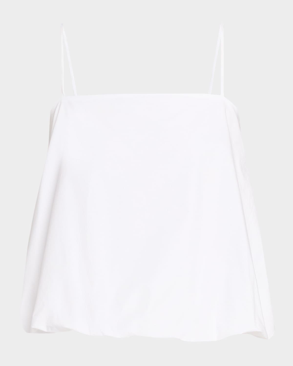 mia sleeveless cotton bubble top