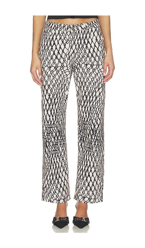 miaou boyfriend pant in black.