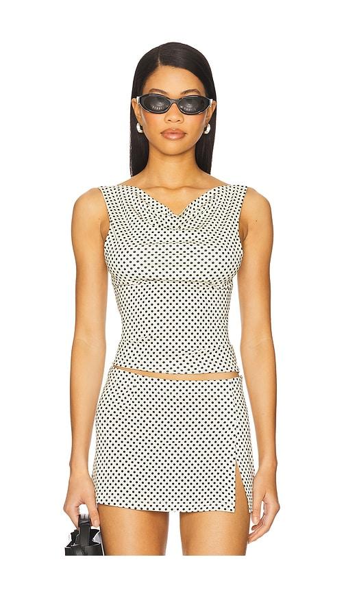 miaou lani top in cream.