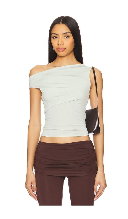 miaou lani top in sage.