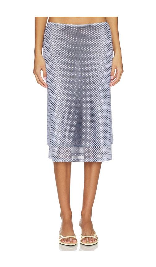 miaou maria skirt in blue.