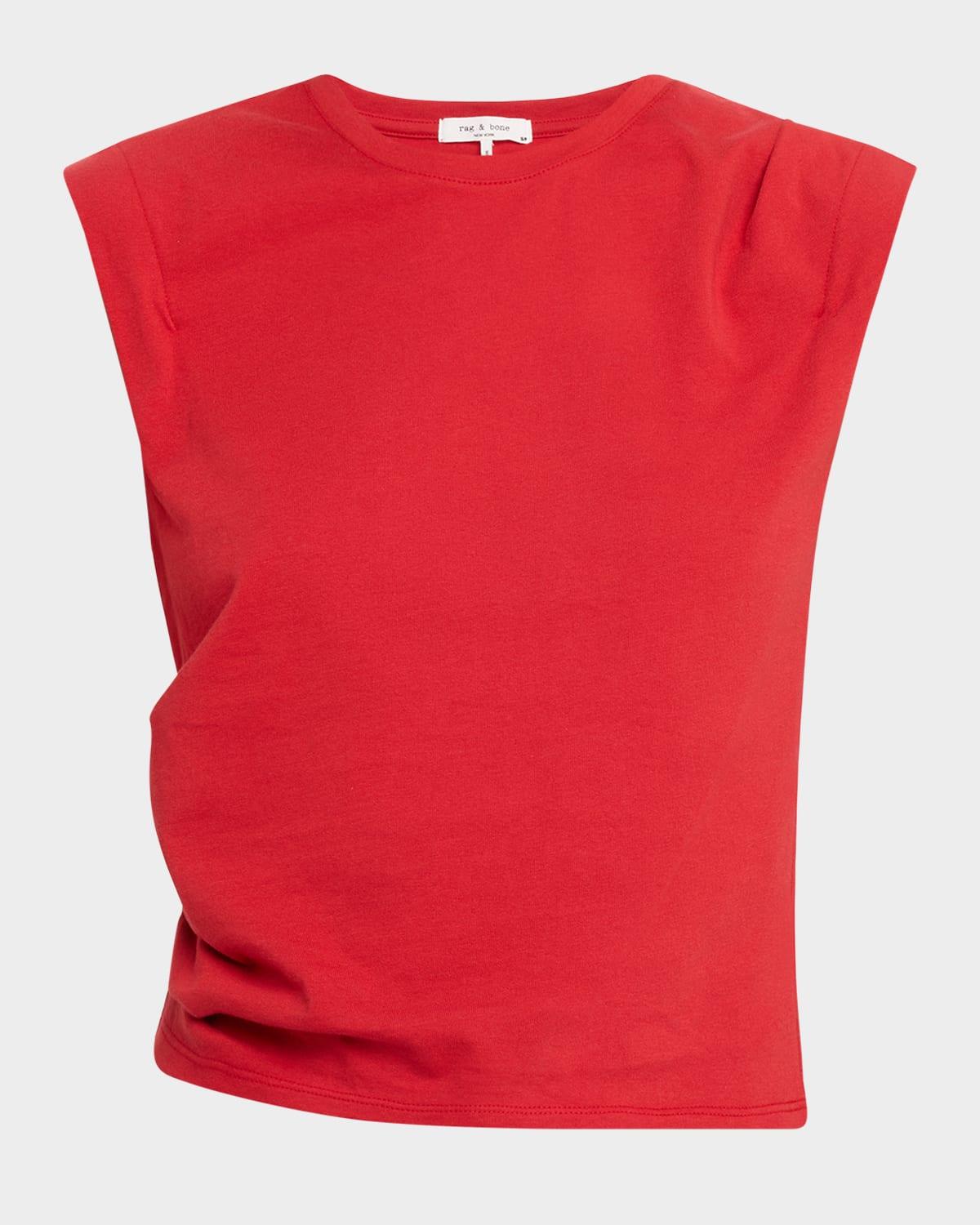 mica cropped tank top