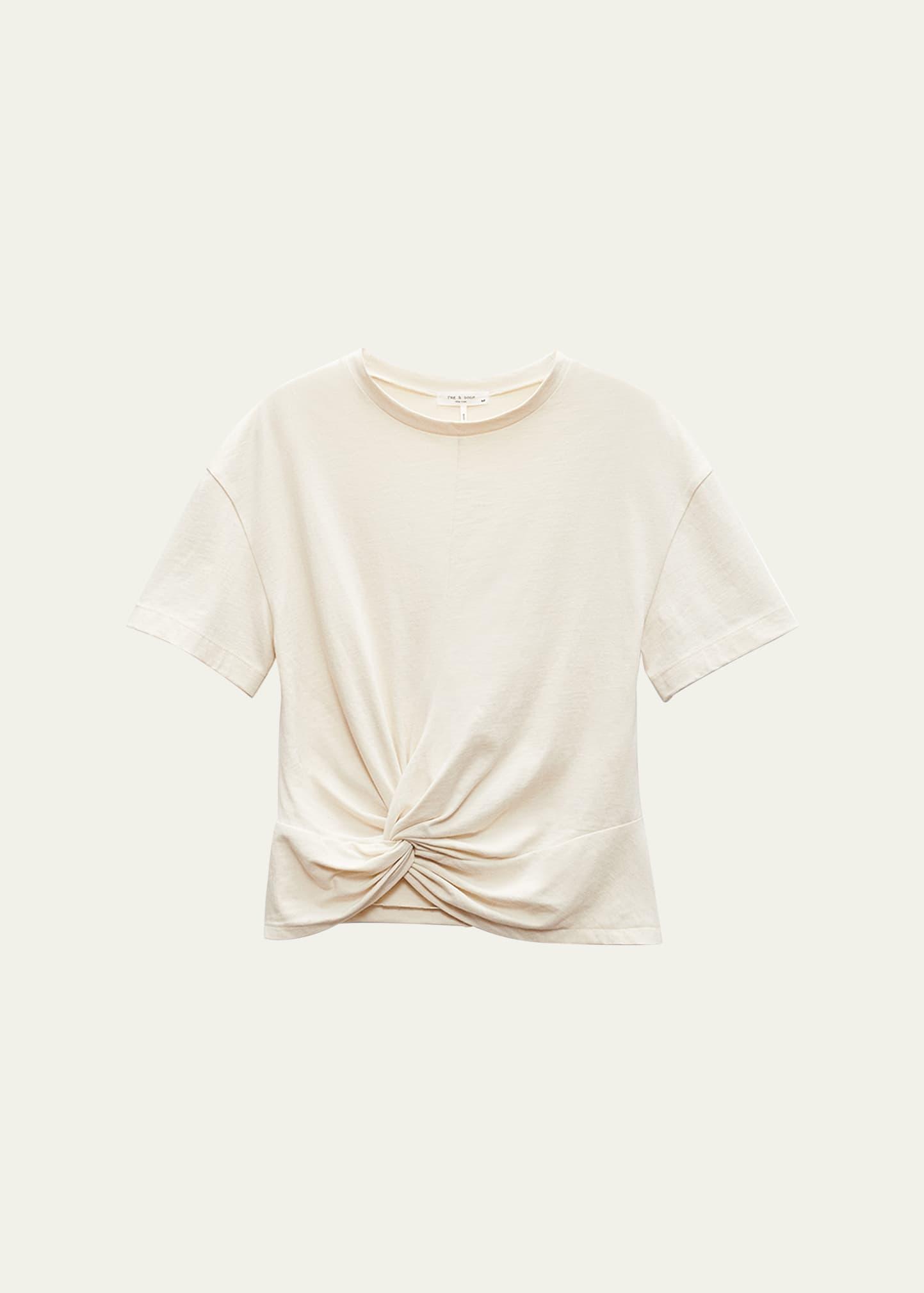 mica draped tee
