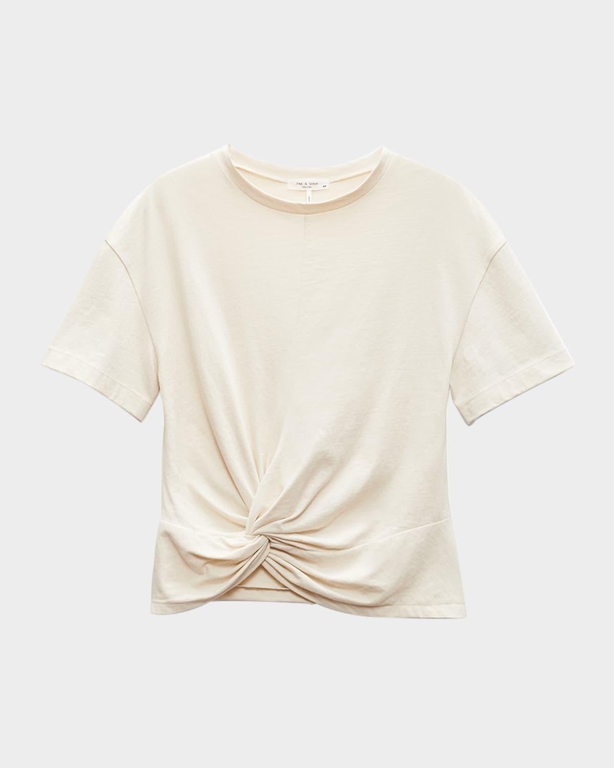 mica draped tee