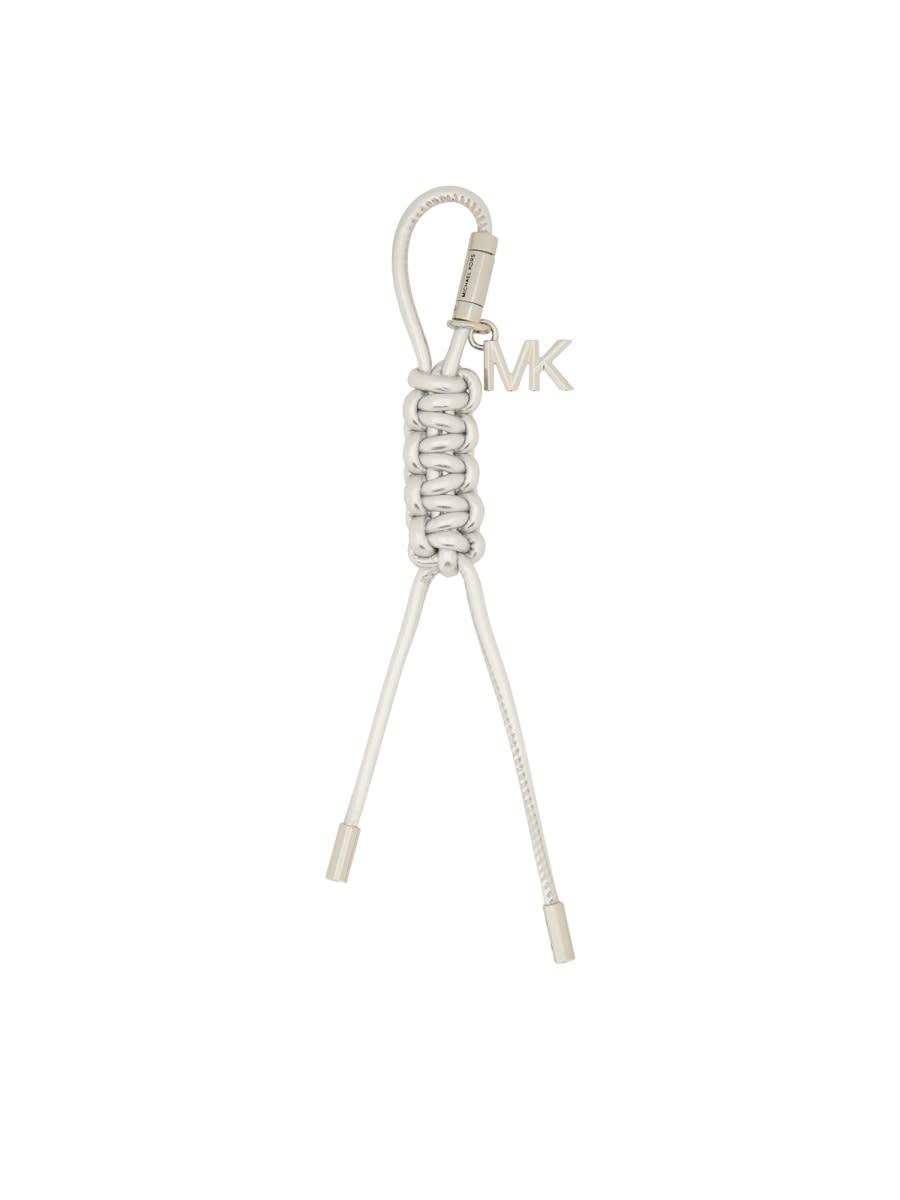 michael kors bag charm with logo