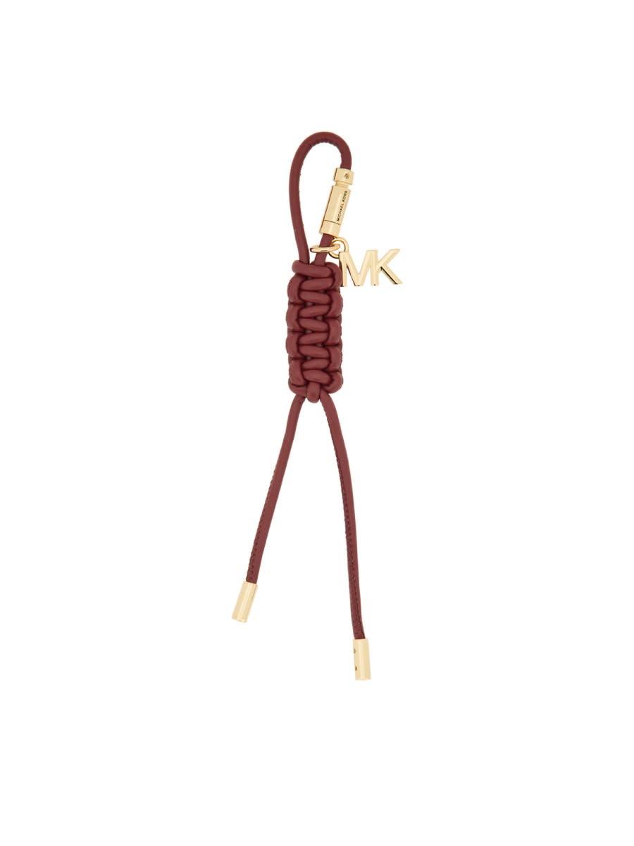 michael kors bag charm with logo