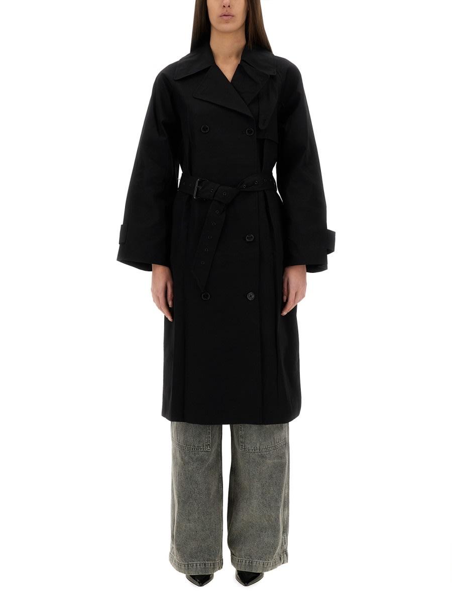michael kors belted trench coat