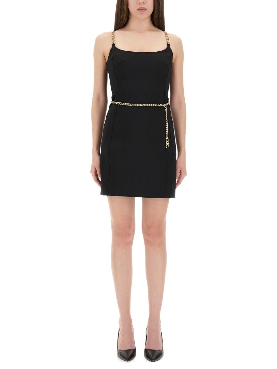 michael kors bustier minidress with belt