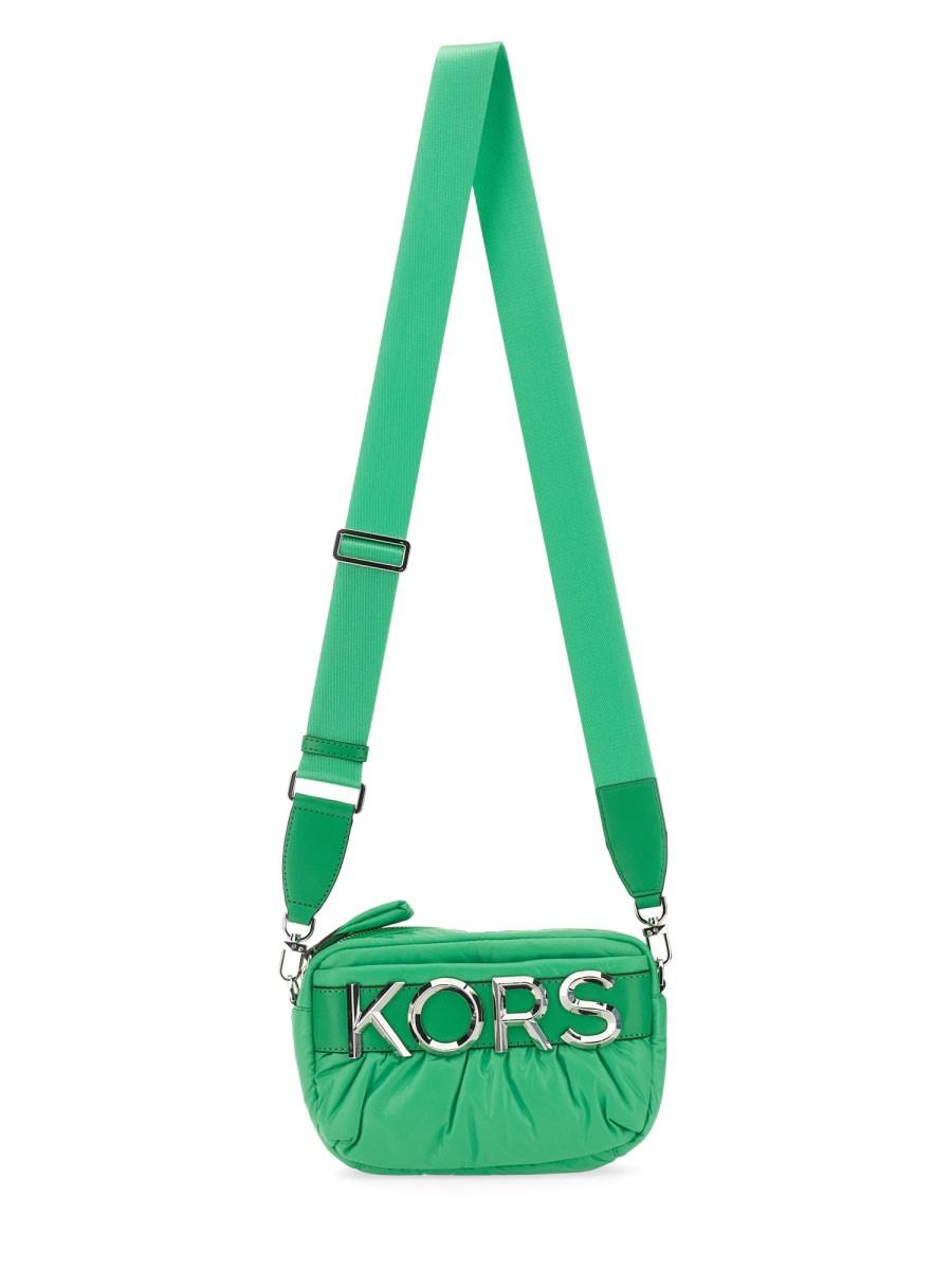 michael kors camera bag with logo