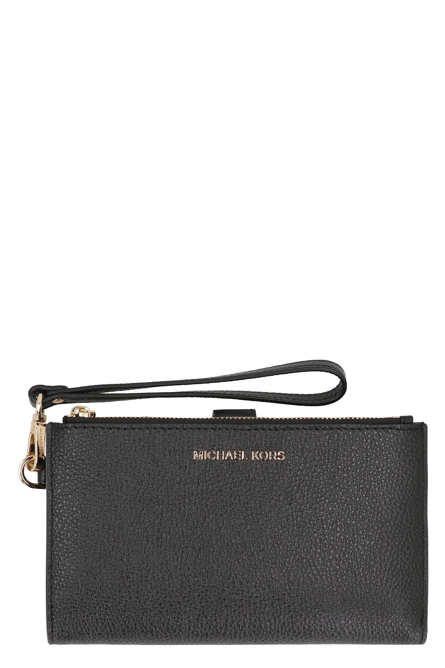 michael kors collection adele leather wallet