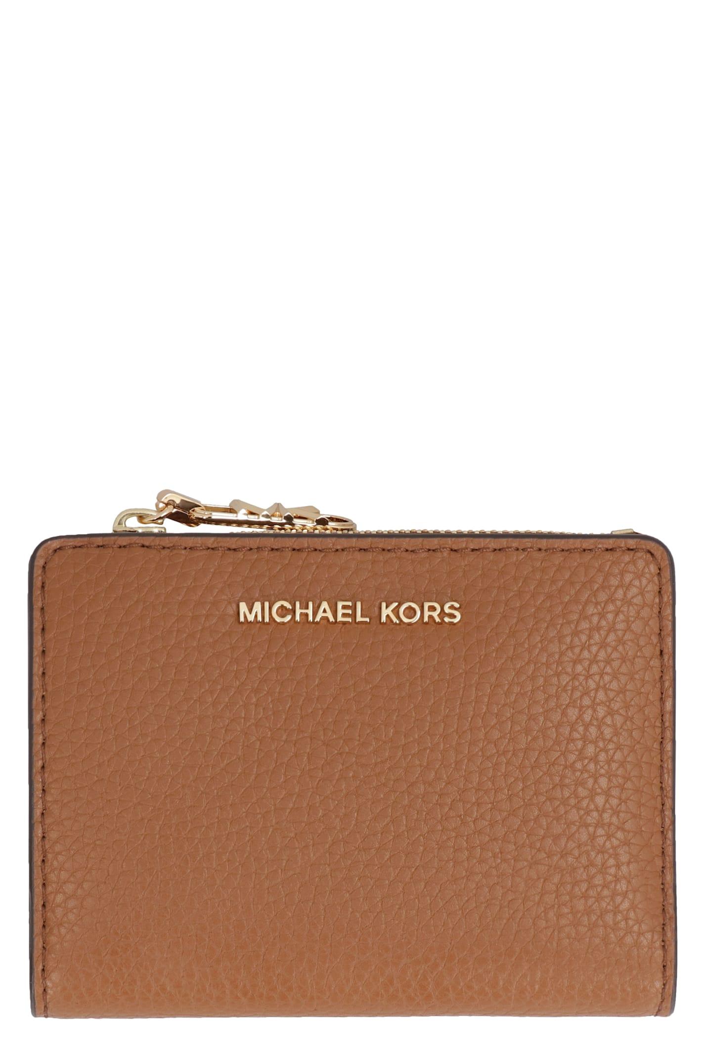 michael kors collection empire leather wallet