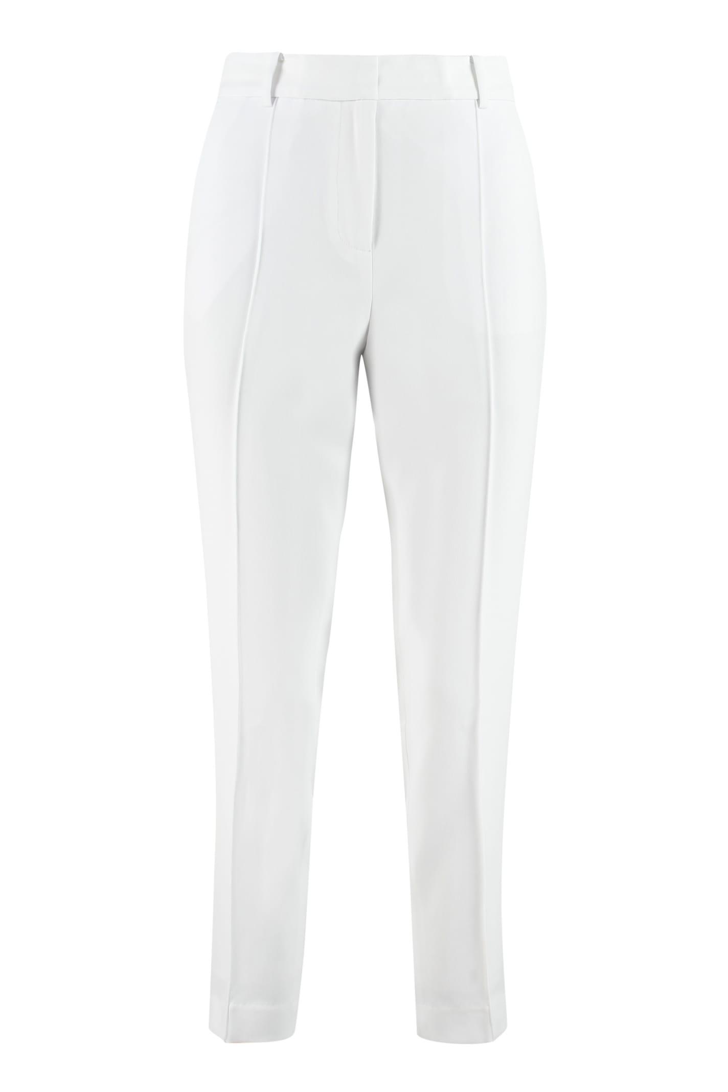 michael kors crêpe trousers