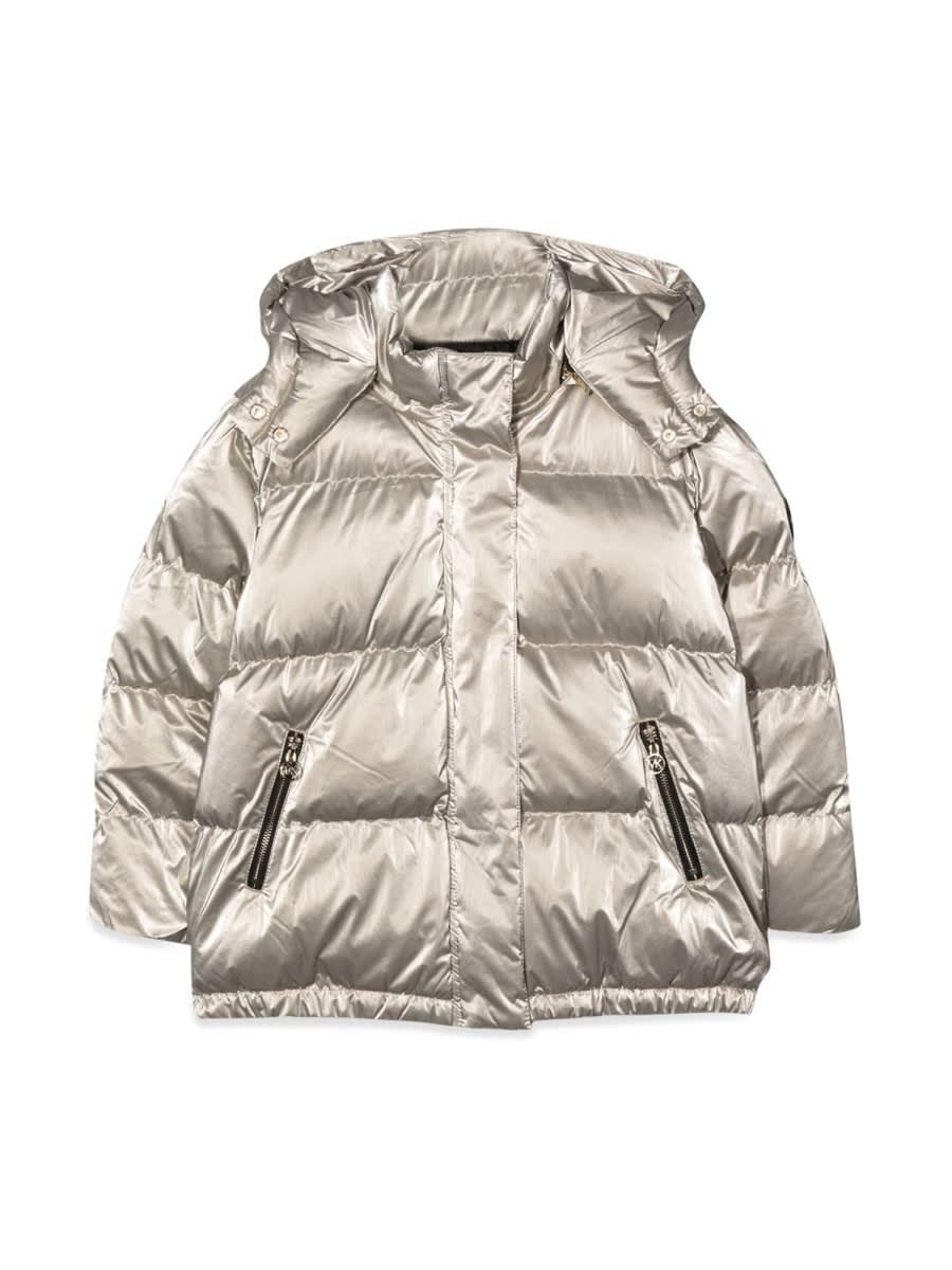 michael kors down jacket with hood