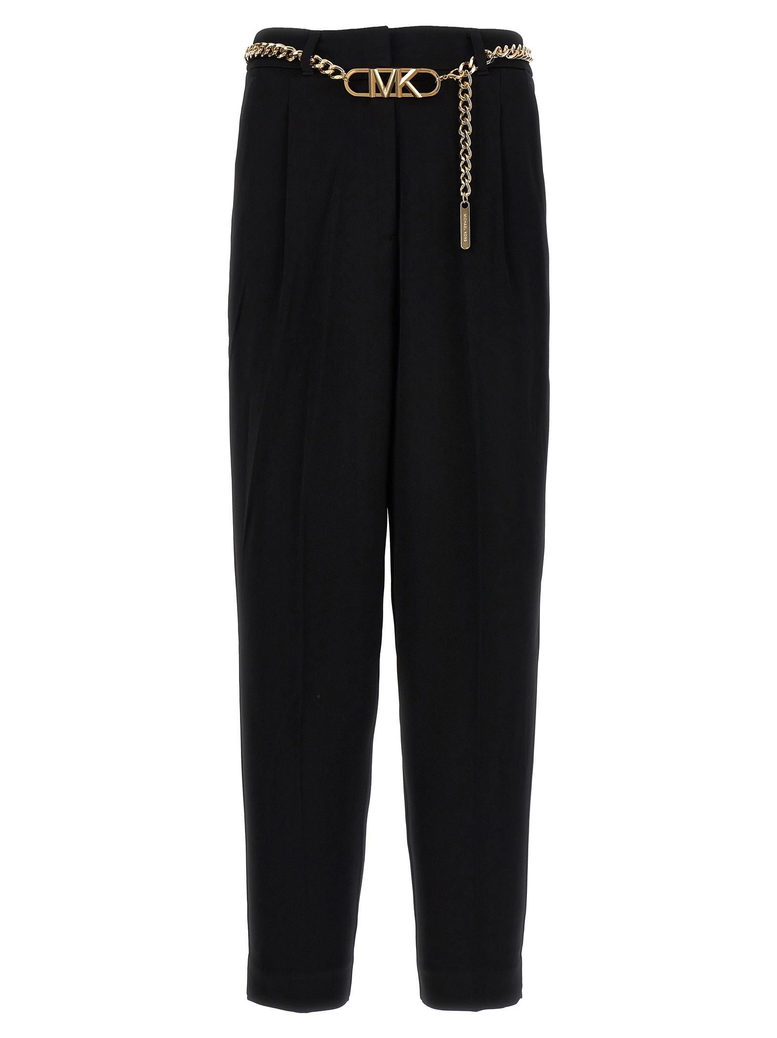 michael kors high-waisted pants