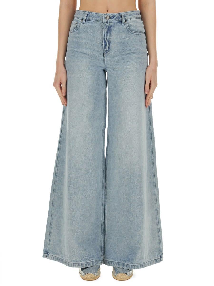 michael kors jeans wide leg