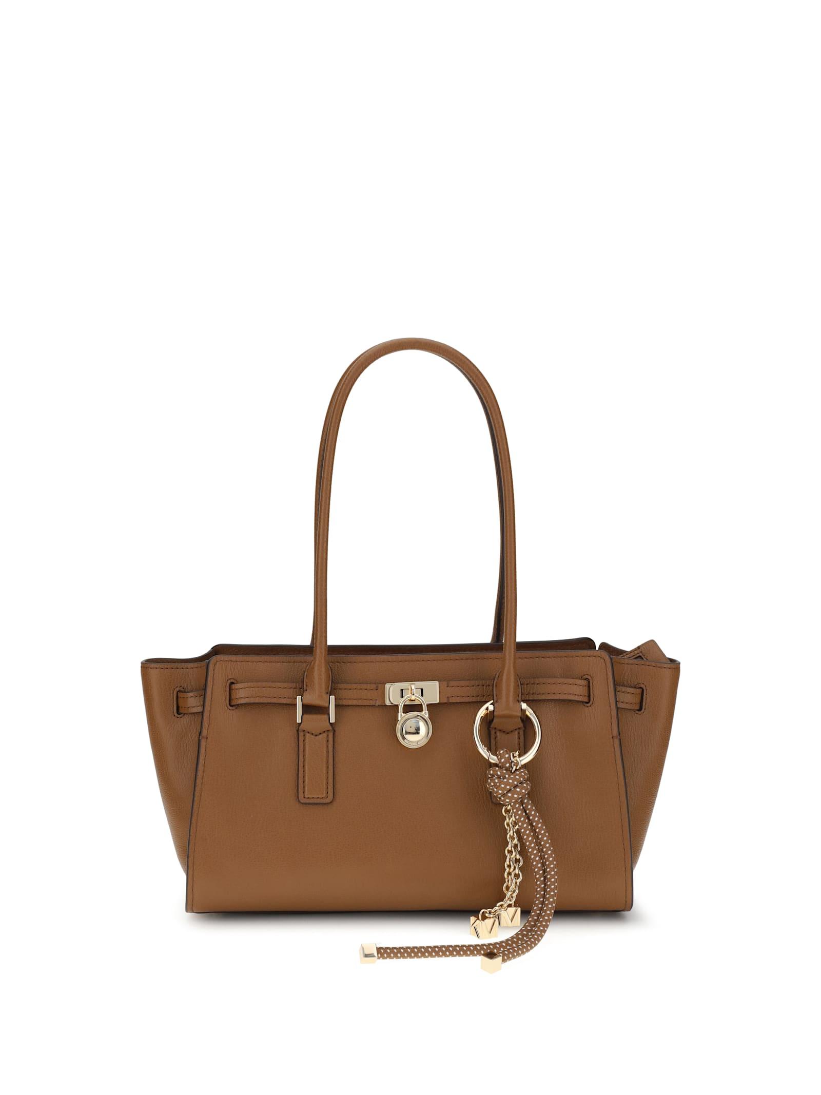 michael kors leather shoulder bag