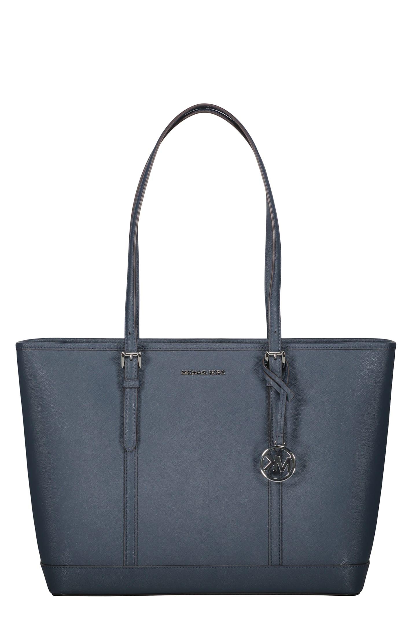 michael kors leather tote