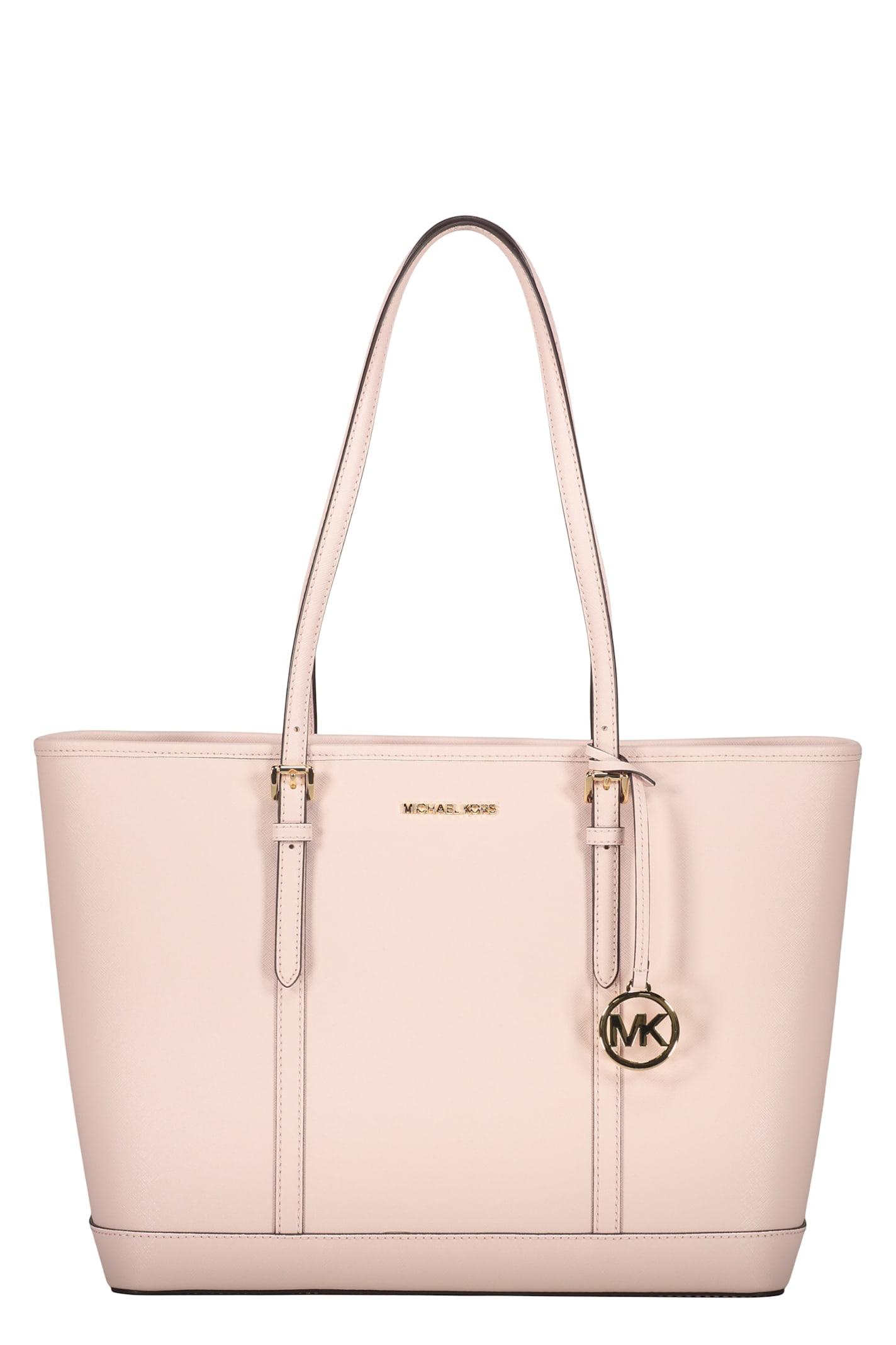 michael kors leather tote