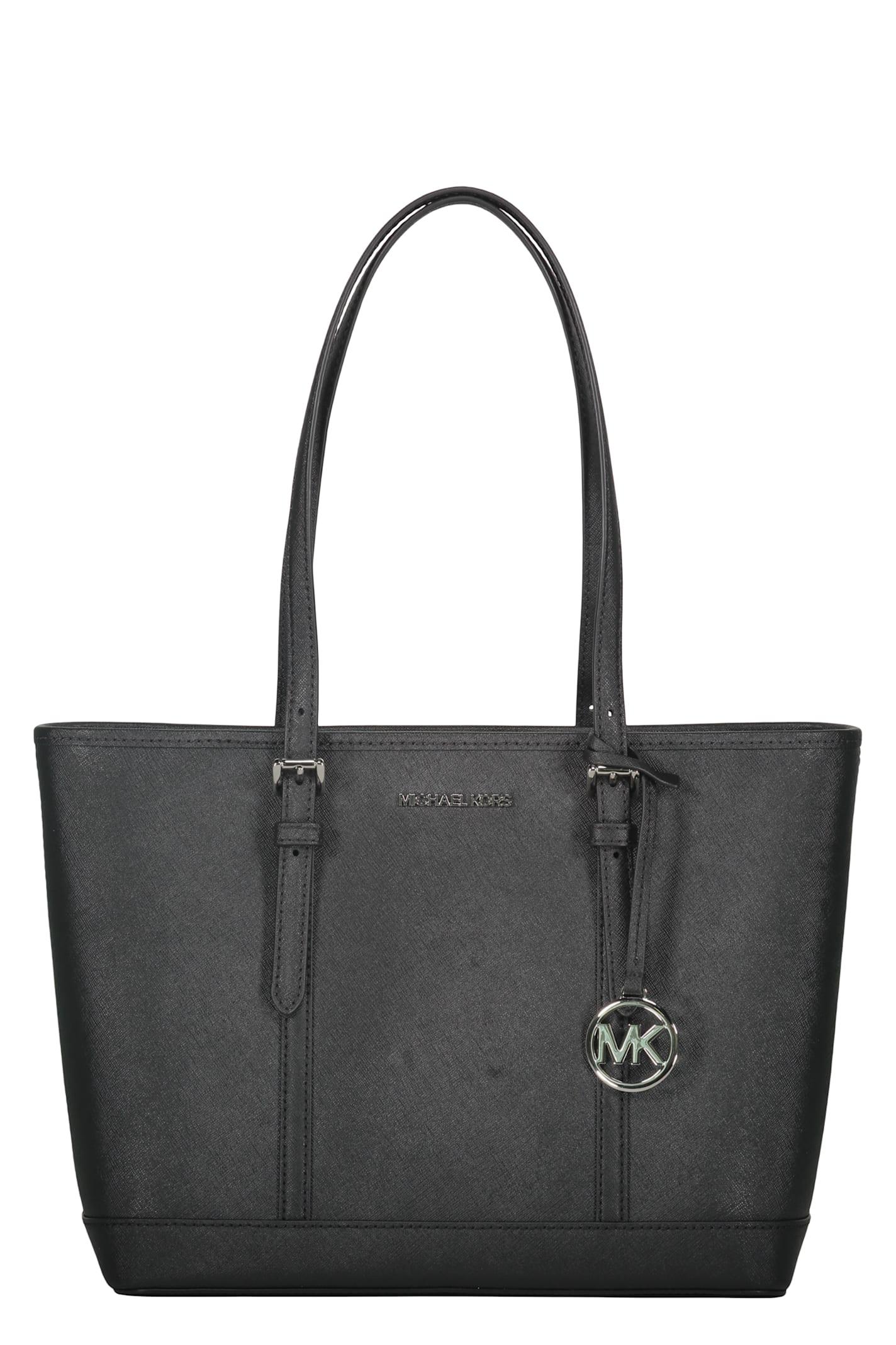 michael kors leather tote