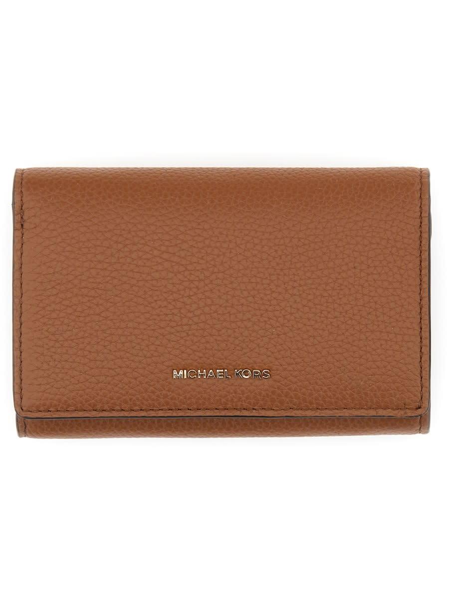 michael kors leather wallet