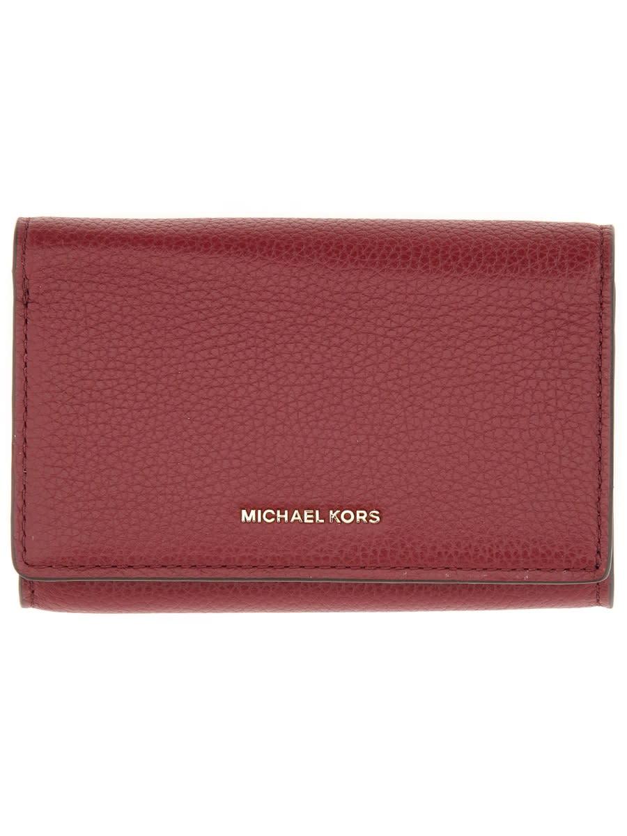 michael kors leather wallet