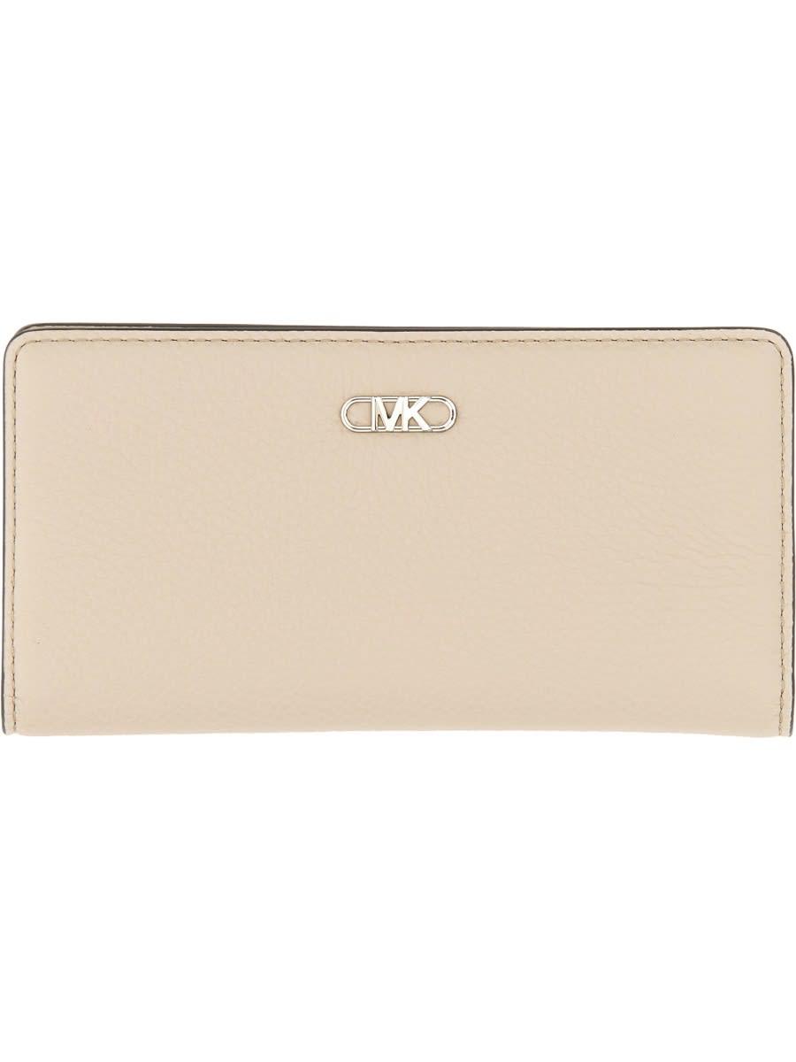 michael kors leather wallet