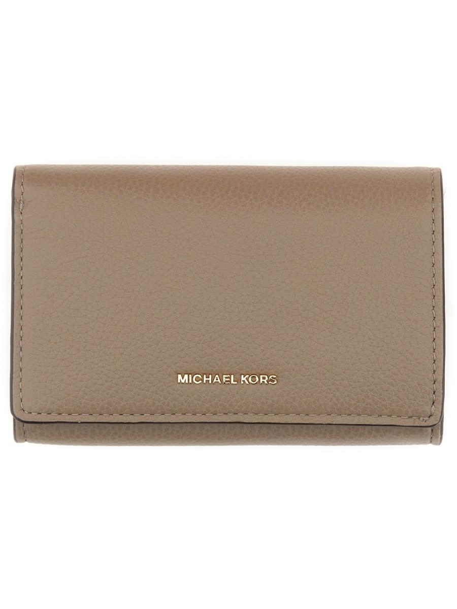 michael kors leather wallet