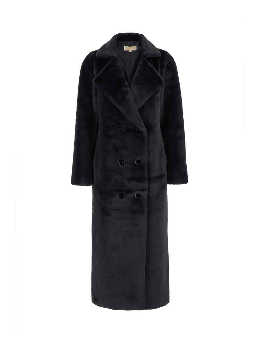 michael kors oversized db fx fur coat