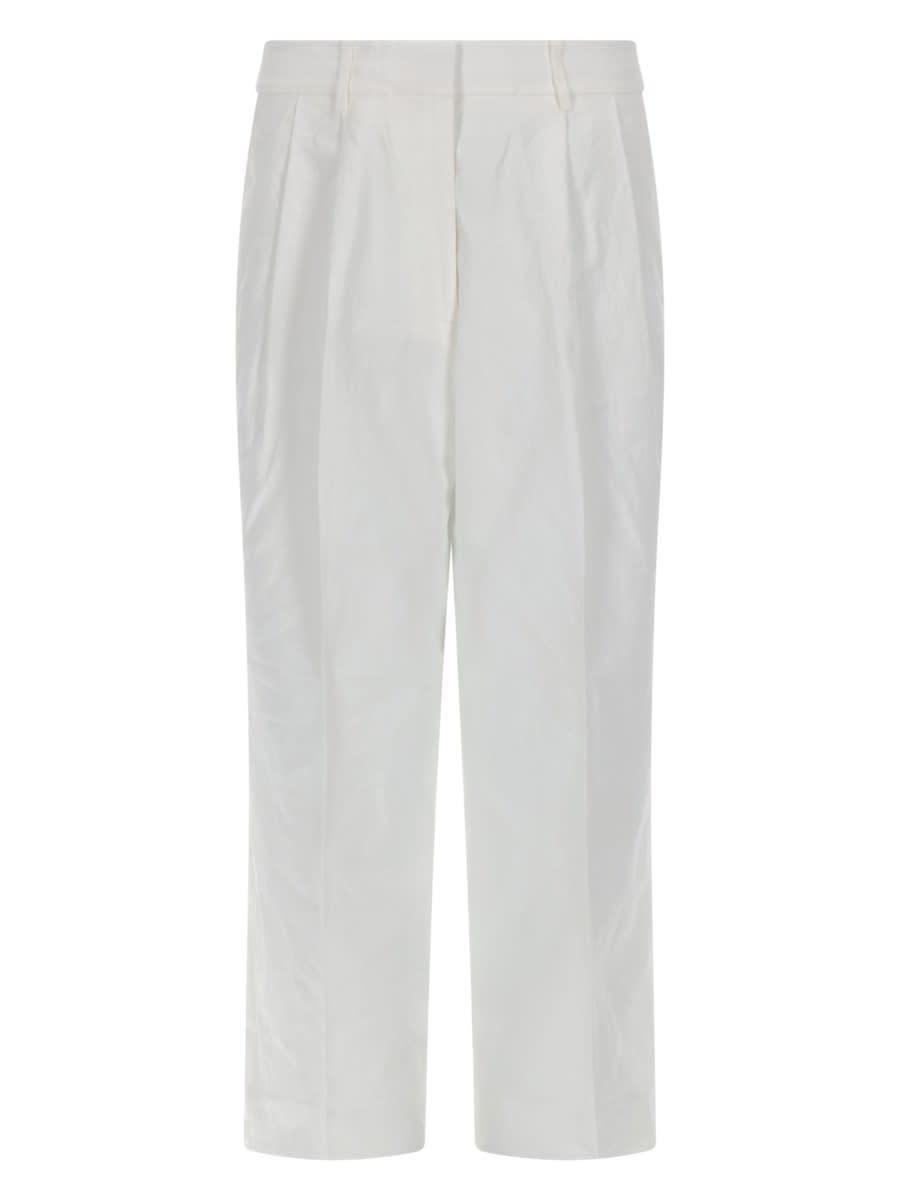 michael kors pantalone sartoriale in lino