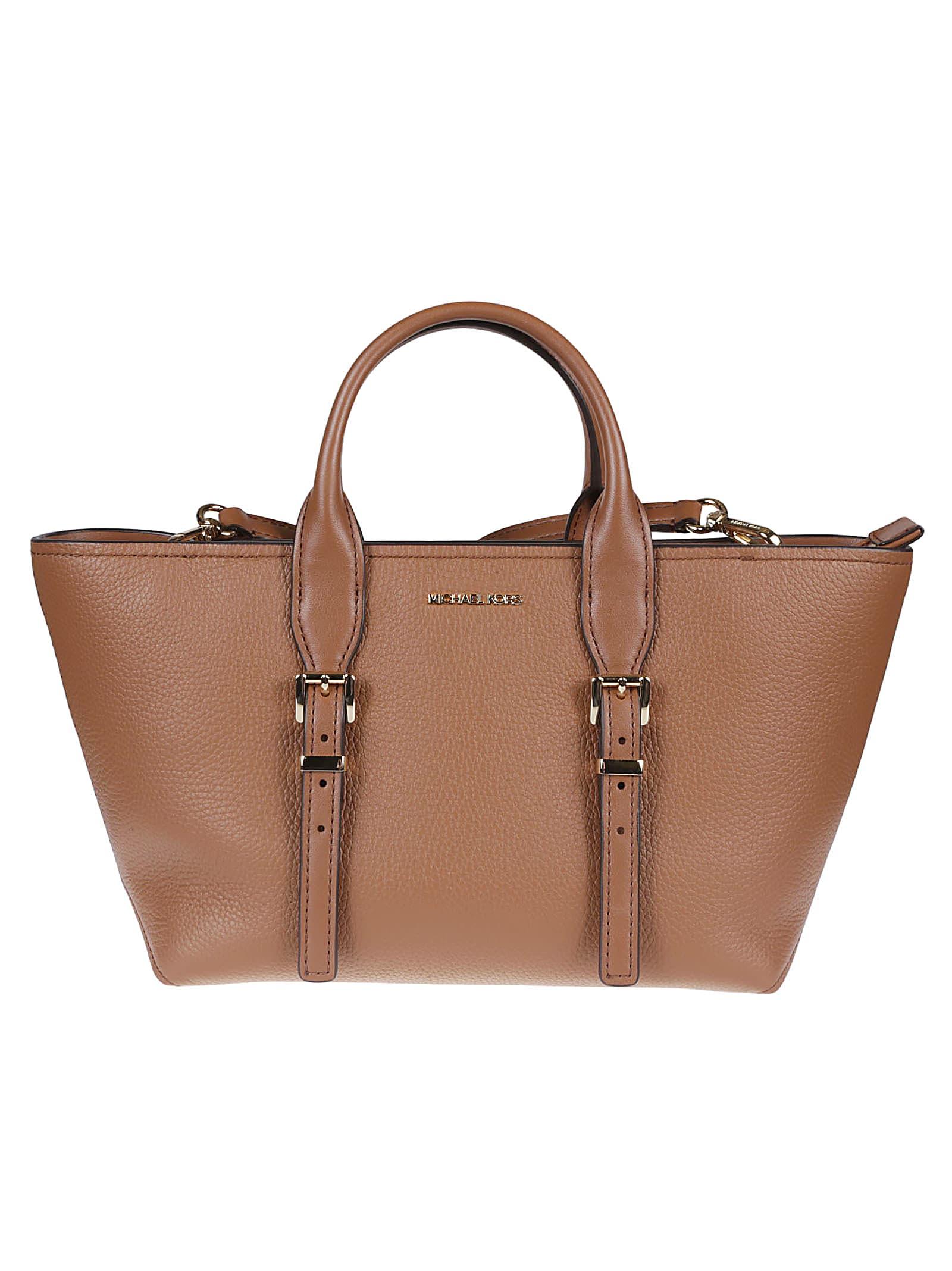 michael kors small moore satchel tote bag