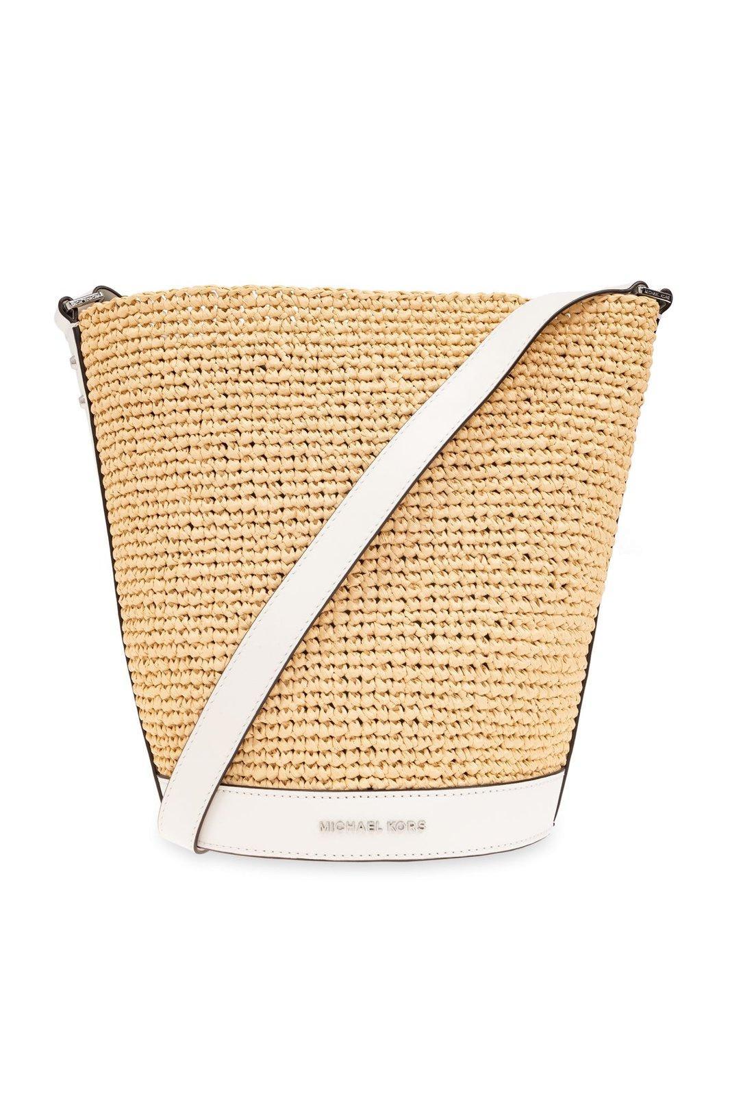 michael kors small open top townsend bucket bag