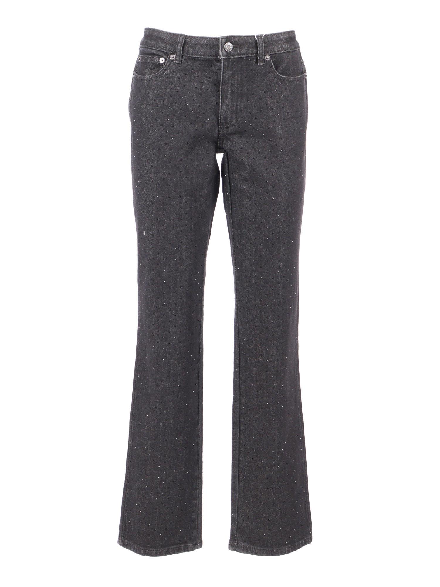 michael kors studded cigarette jean