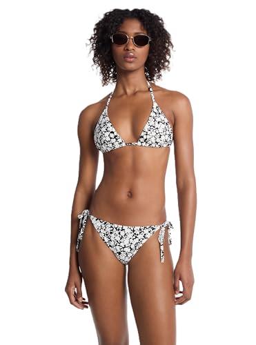 michael kors swimwear women's standard alluring floral triangle bra top
