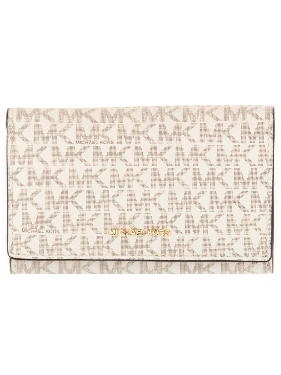 michael kors wallet with all over logo