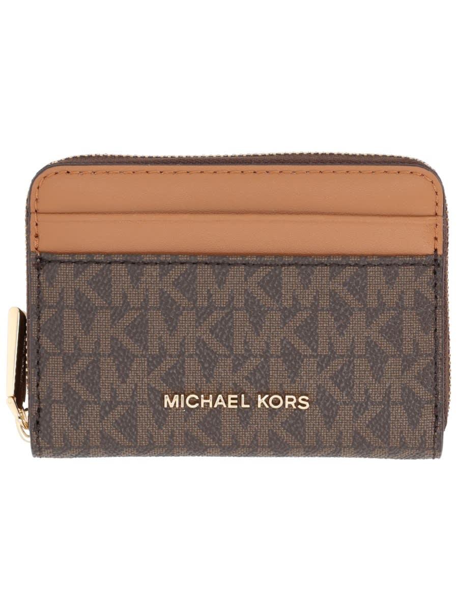 michael kors wallet with logo