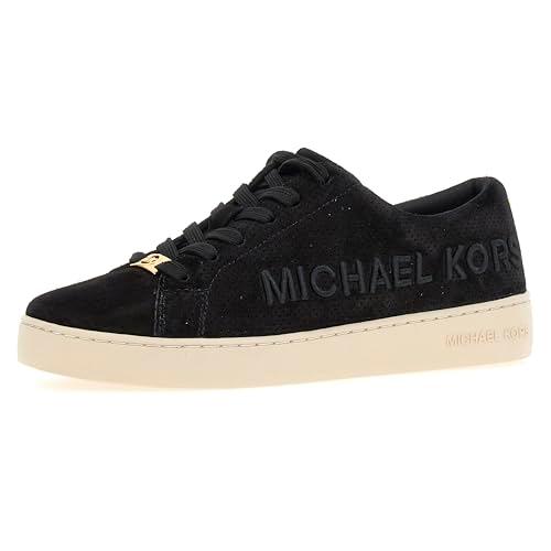 michael kors women's low-top sneakers, black, 7