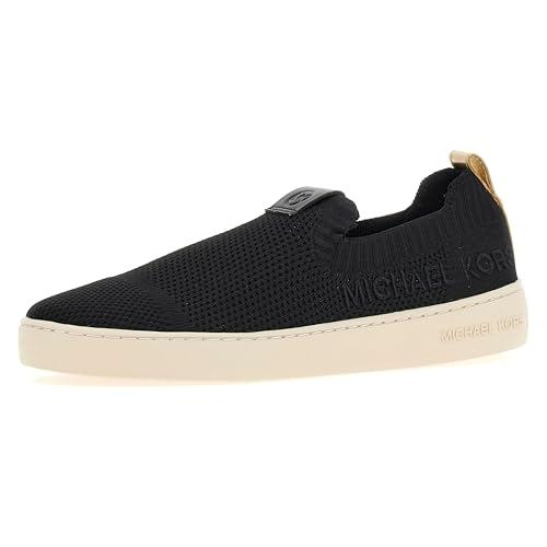 michael kors women's low-top sneakers, black, 9