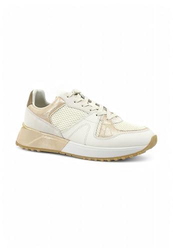michael kors women's low-top sneakers, cream-coloured, 5