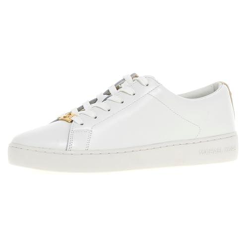 michael kors women's low-top sneakers, pale gold, 7.5