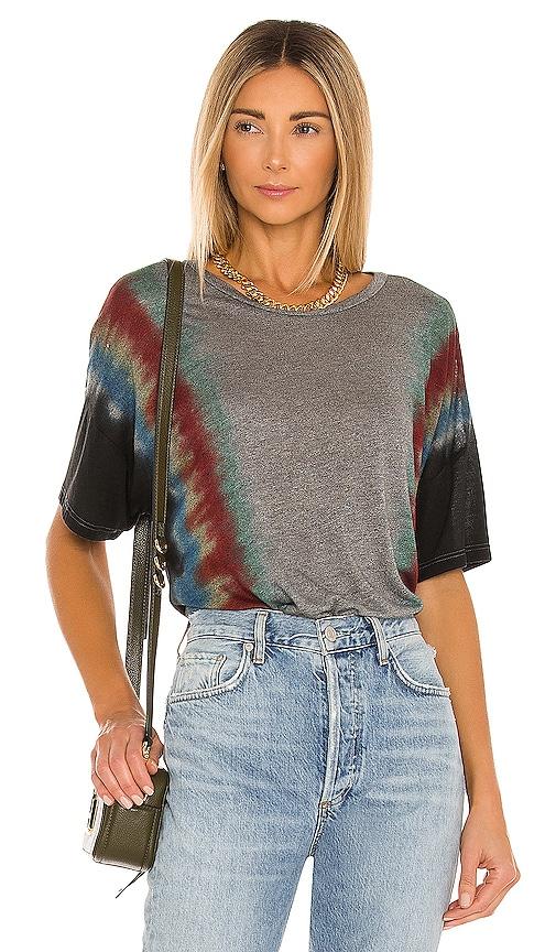 michael lauren rafael oversized tee in grey.