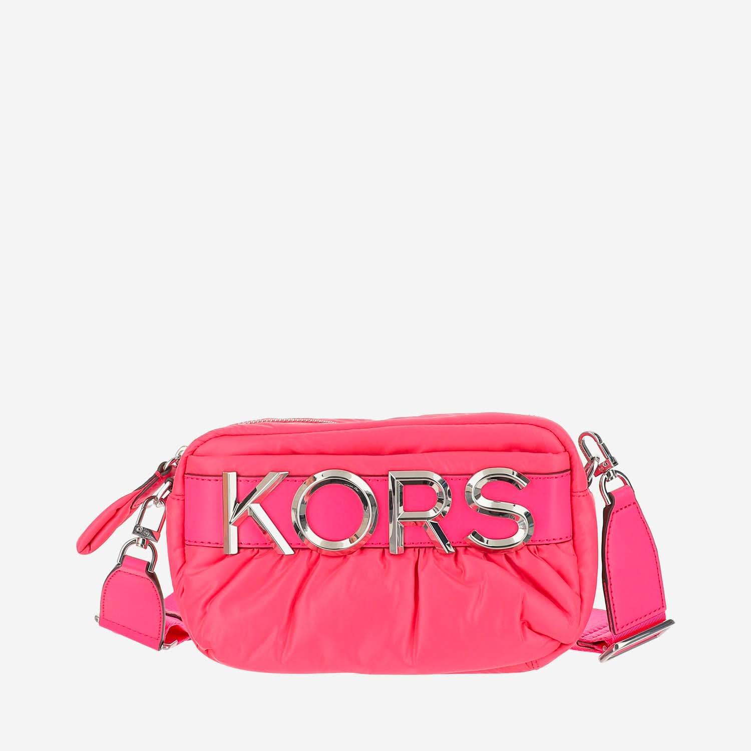 michael michael kors camera bag with logo