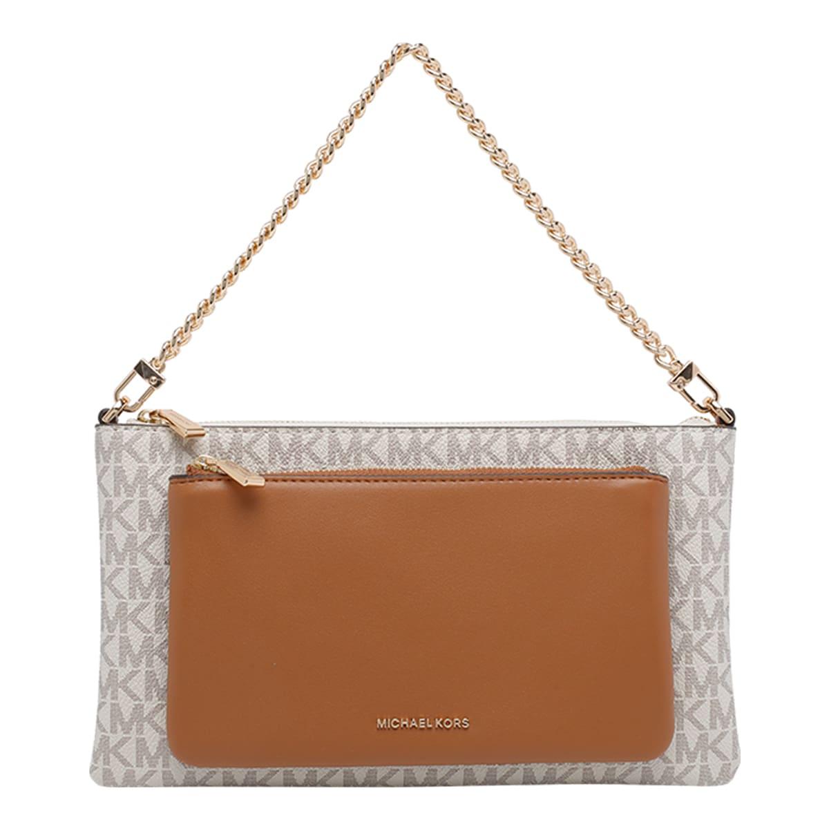 michael michael kors medium jet set pocket convertible crossbody bag