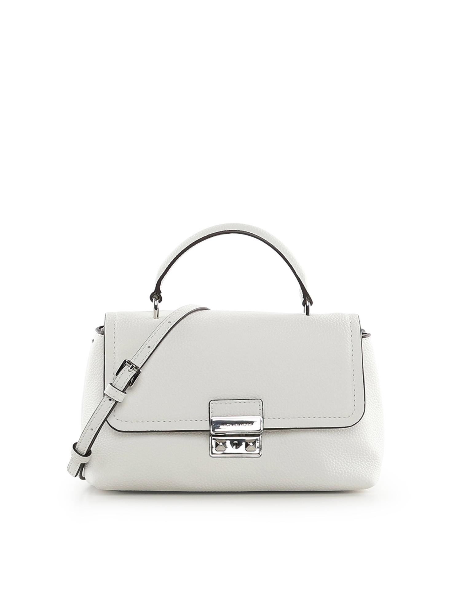 michael michael kors michael kors bags optic white cowskin - women