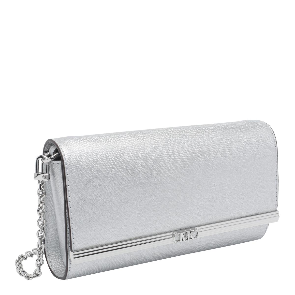 michael michael kors michael kors bags silver calf leather - women