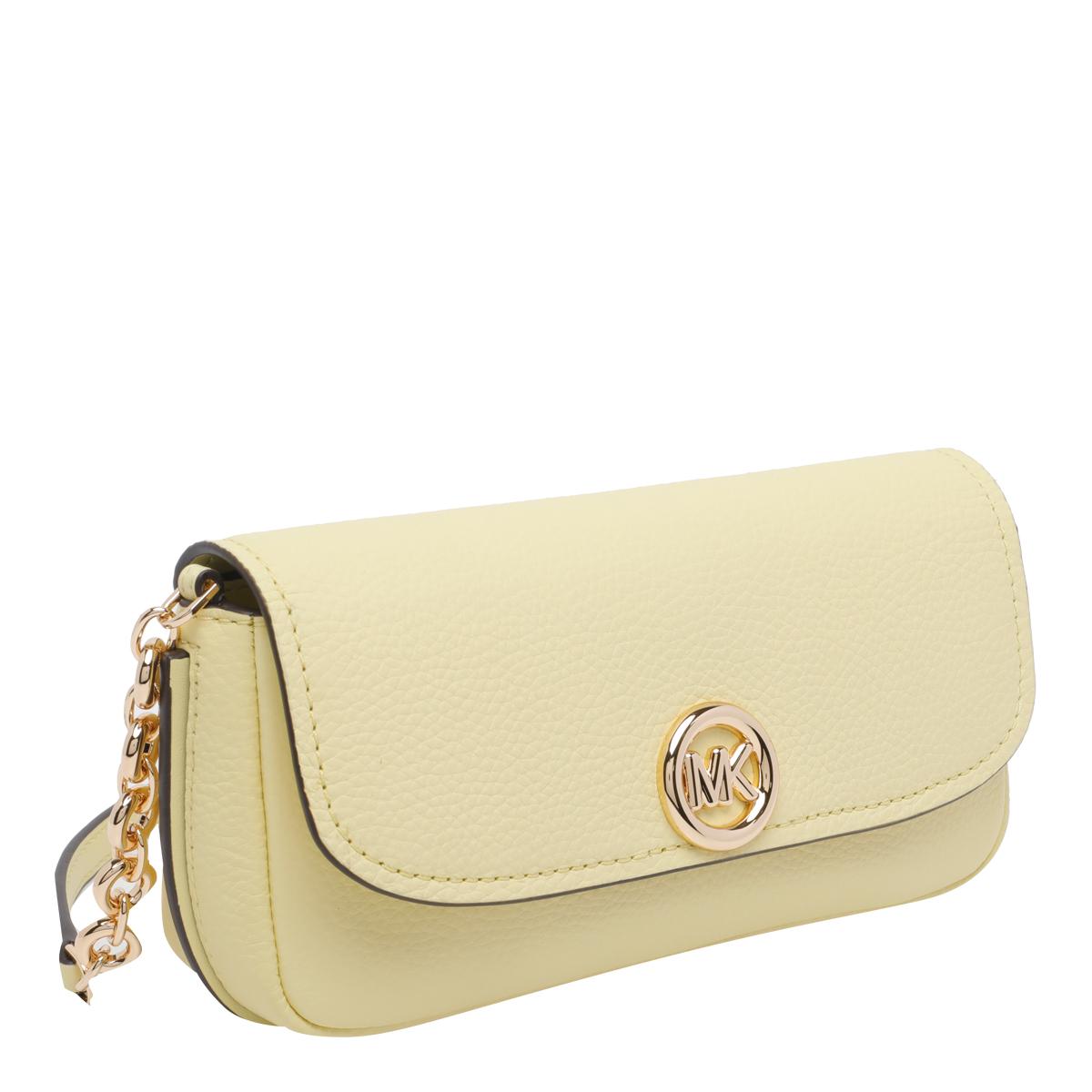 michael michael kors michael kors bags yellow calf leather - women
