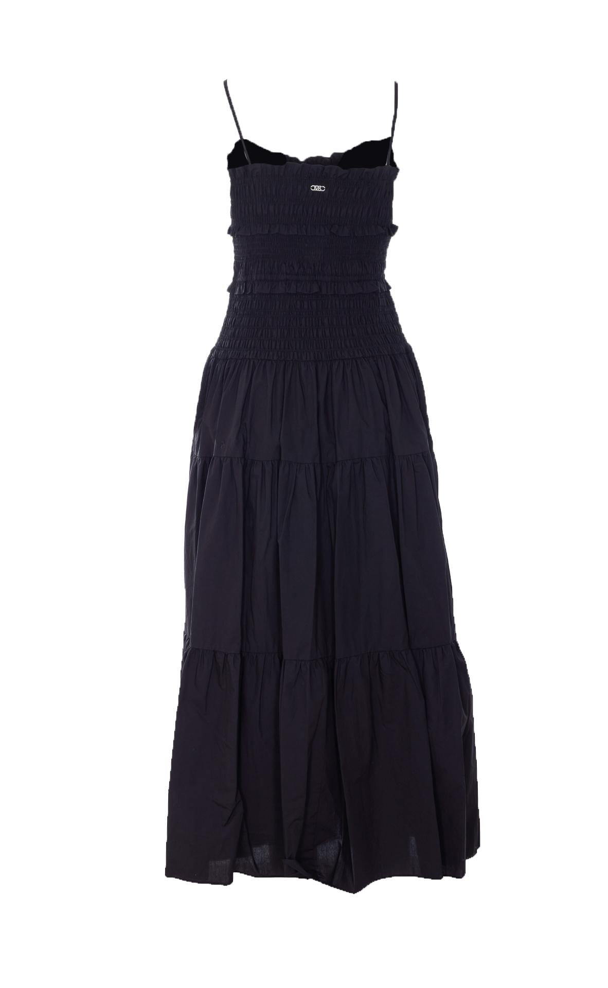michael michael kors michael kors dresses black cotton - women