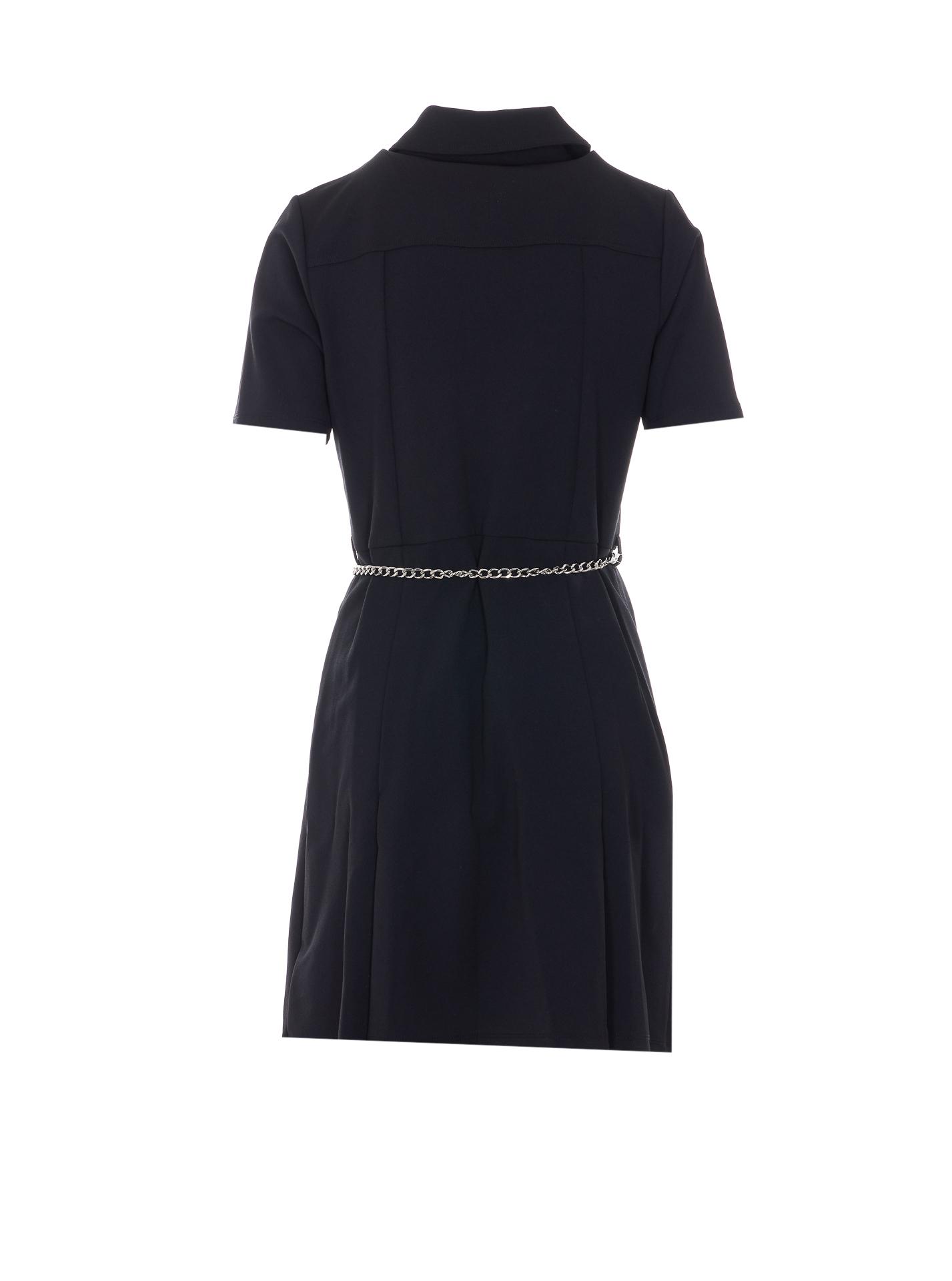 michael michael kors michael kors dresses black polyester - women