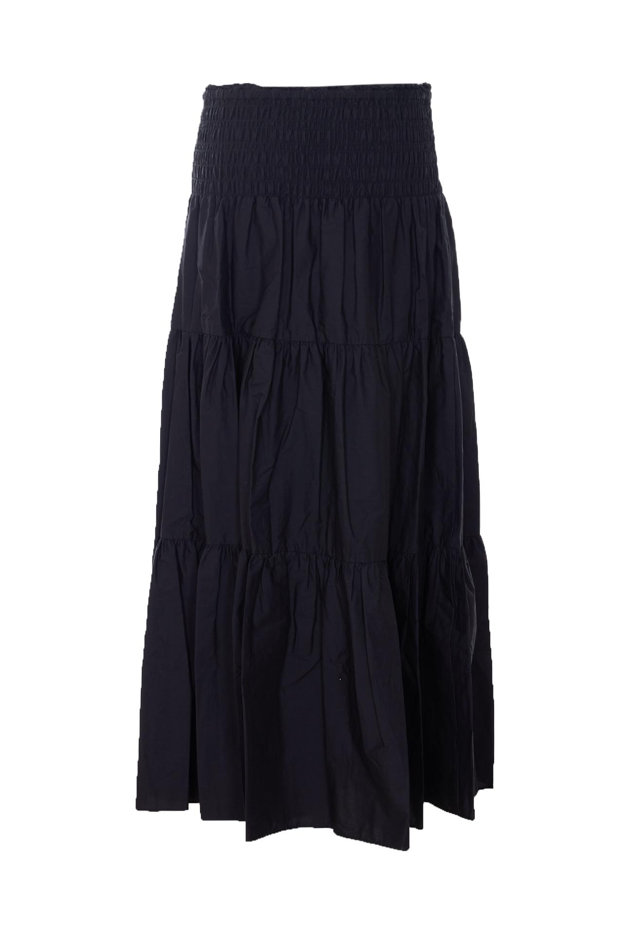 michael michael kors michael kors skirts black cotton - women