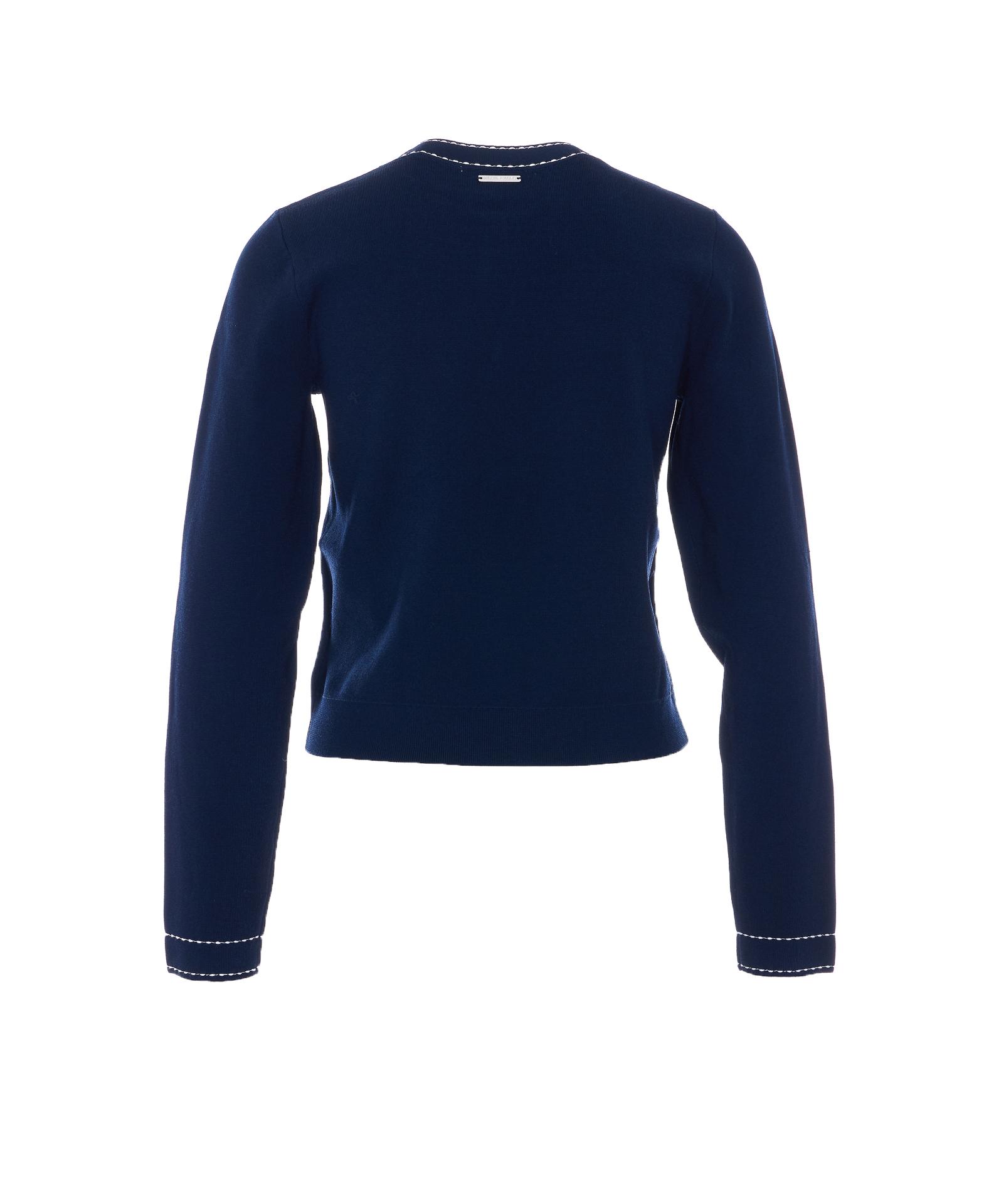 michael michael kors michael kors sweaters blue viscose - women